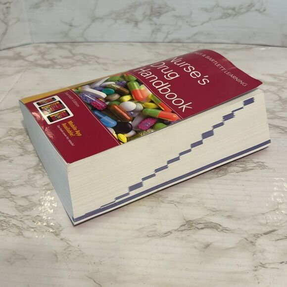 Nurse’s drug handbook 2021 twentieth edition education book - Picture 4 of 6